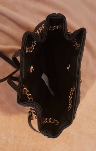 Mochila negra Latouche acolchada