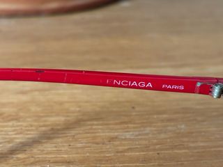 Occhiali Balenciaga Vintage Rossi