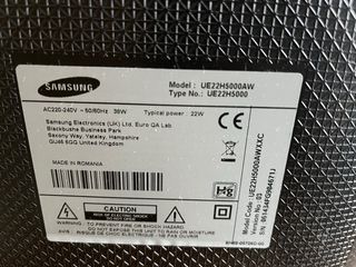 TV LED Samsung 22 Plata/Negro