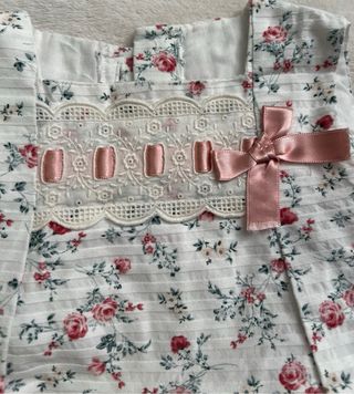 Vestido niña floral 24 meses