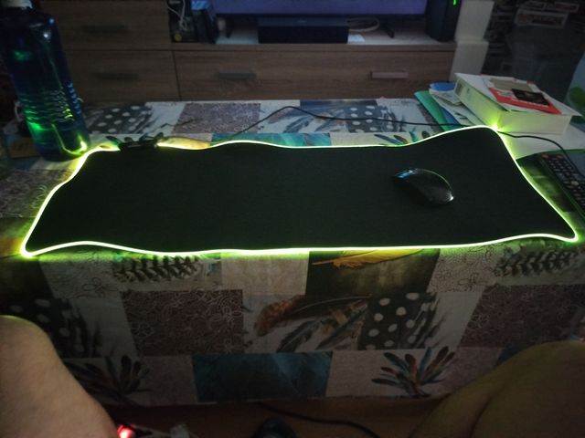 Base de ratón con RGB y USB