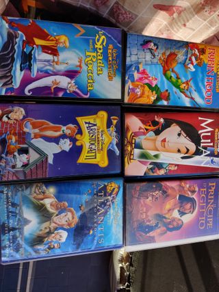 VHS Disney Classici - Lotto 4 Film