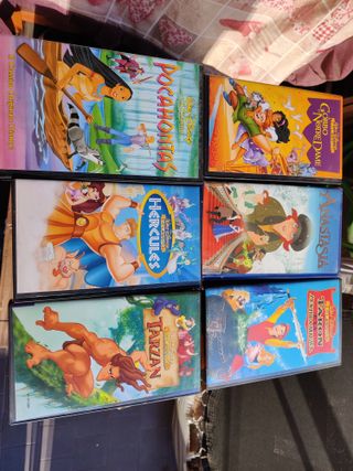 VHS Disney Classici - Lotto 4 Film