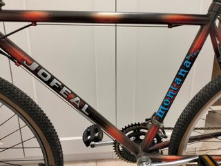 Bicicleta antigua. JOFEAL montana bike.