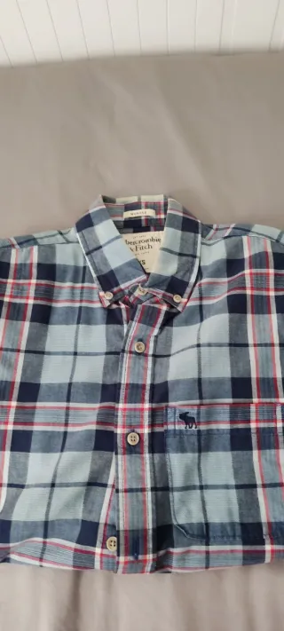 Camisa Abercrombie & Fitch cuadros S