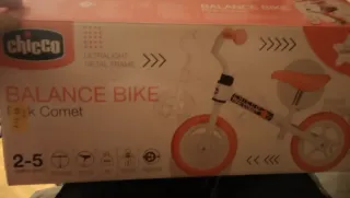 Bicicleta sin pedales Chicco Pink Comet