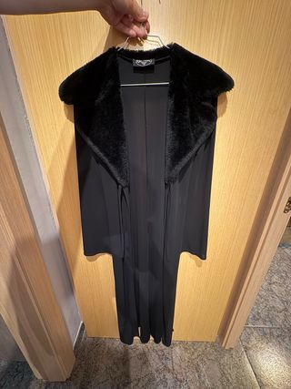 Capa ligera con pelo
