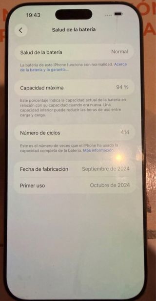 iPhone 16 Pro Max Gris 256GB