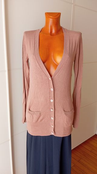 Chaqueta beige rosado. Nueva.