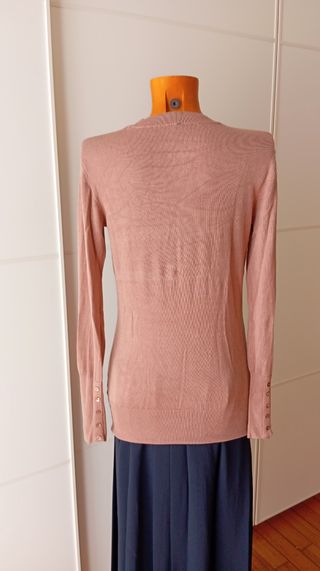 Chaqueta beige rosado. Nueva.