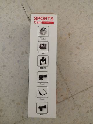Cámara Deportiva 1080p Full HD