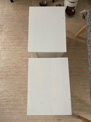 Mesitas de noche de madera