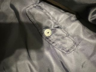 Bomber ragazzo blu con toppe