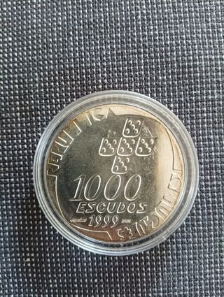 Moneda 1000 Escudos Portugal 1995