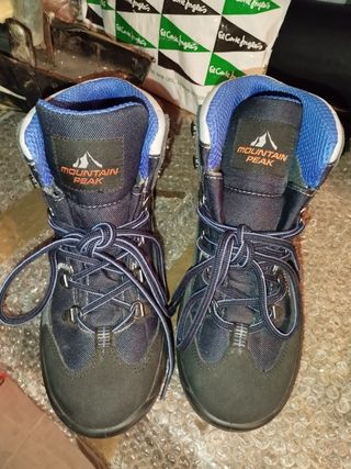 Botas de montaña Mountain Peak azul y gris