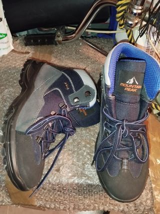 Botas de montaña Mountain Peak azul y gris