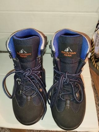 Botas de montaña Mountain Peak azul y gris