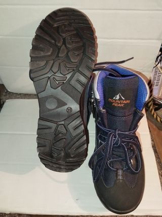 Botas de montaña Mountain Peak azul y gris