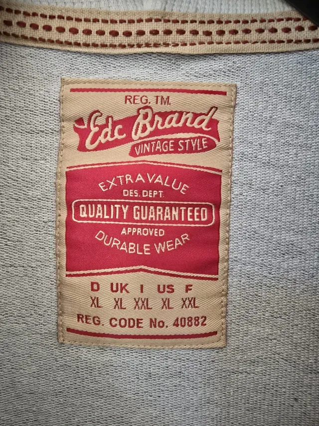 Felpa ADC Grigia Vintage