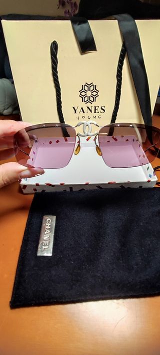 Gafas de Sol Chanel 4032 Titanio Rosa/Plata