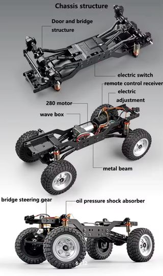 RC Crawler Land Rover Range Rover 4WD