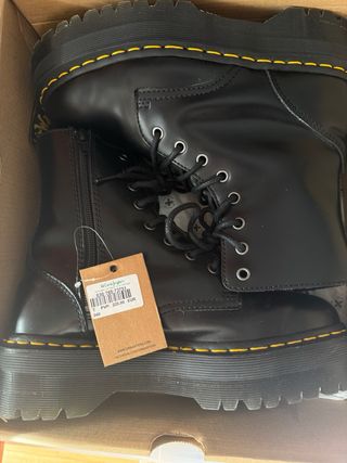 Botas Dr. Martens Negras Plataforma