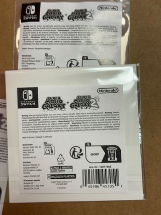 Pack Coleccionista Super Mario Galaxy Sin Juego 