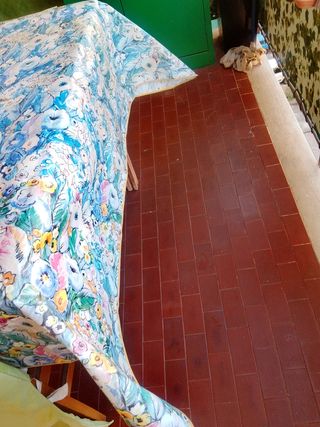 Tovaglia. In tela cerata " 140 X 180 " Vintage "