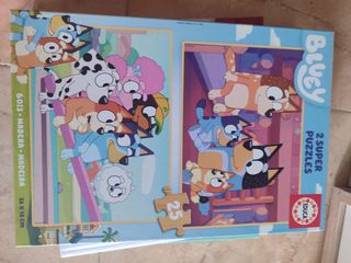 2 Puzzles Bluey Educa 25 Piezas