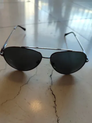 Gafas de sol aviador negras