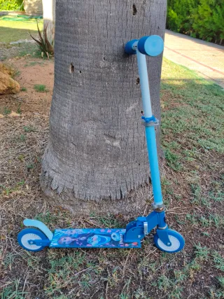 Patinete Infantil Frozen Azul