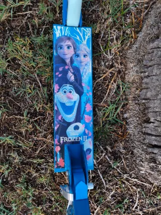 Patinete Infantil Frozen Azul