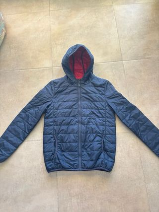 Chaqueta El Niño Azul Marino con Capucha