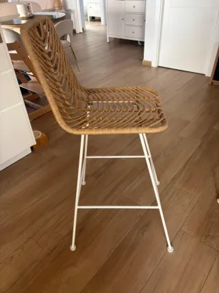 Pack 4 Taburetes Gouda Sklum Rattan
