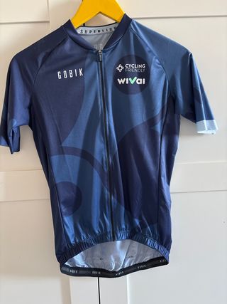 Maillot Ciclismo Gobik Azul Mujer
