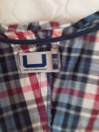Blusa de tirantes cuadros M/38