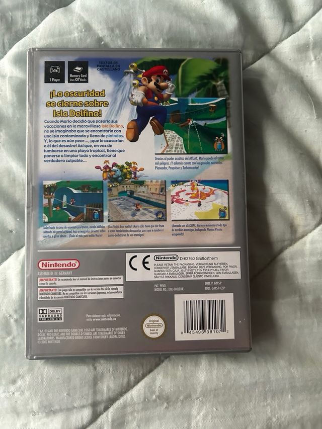 Super Mario Sunshine Nintendo GameCube PAL