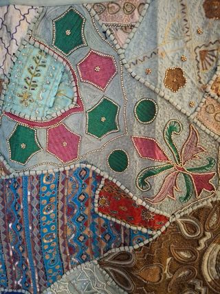 Arazzo patchwork indiano acquistato in India 