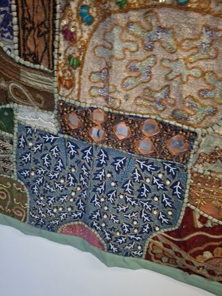 Arazzo patchwork indiano acquistato in India 