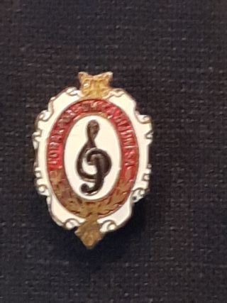 Pin Coral Polifónica Gijonesa Anselmo Solar 50's