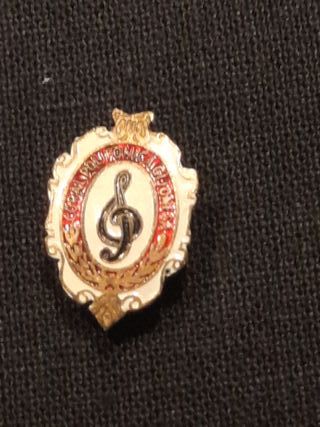 Pin Coral Polifónica Gijonesa Anselmo Solar 50's