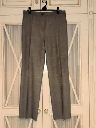 Pantalón clásico señora gris
