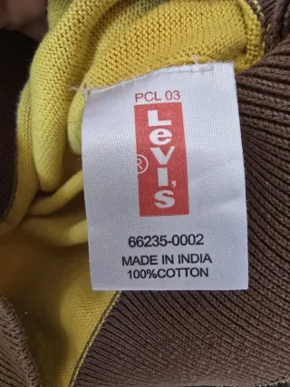 Maglia Levi's Vintage Marrone e Gialla