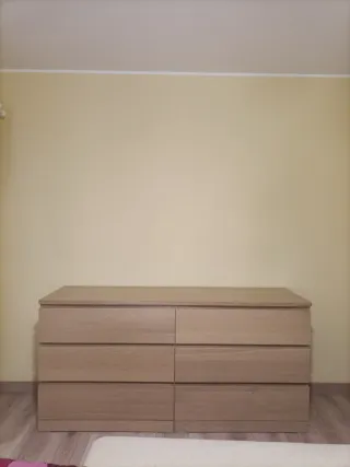 Cómoda 6 cajones Ikea madera