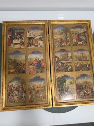 Cuadro antiguo Breviario Grimani