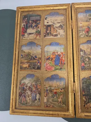 Cuadro antiguo Breviario Grimani