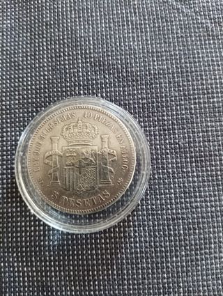 Moneda Amadeo I Rey de España 1871