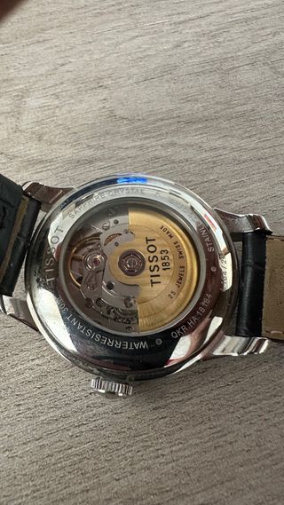 Reloj Tissot Le Locle Automático Negro Plata