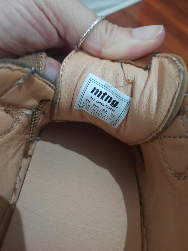 Zapatillas Mustang niño barefoot