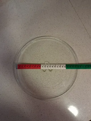 Plato giratorio microondas 25.5 cm